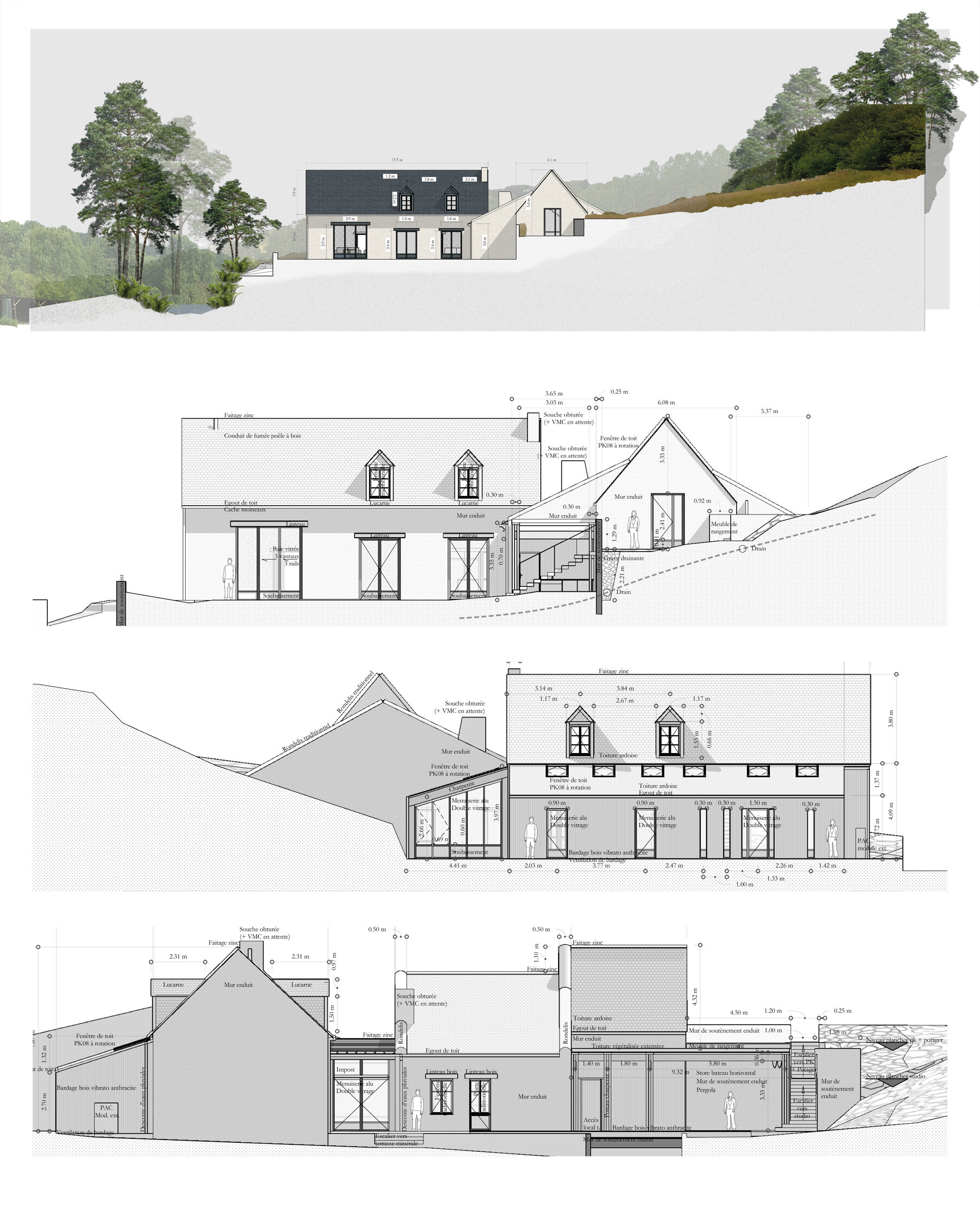Rénovation - Maison individuelle par un architecte Archidvisor