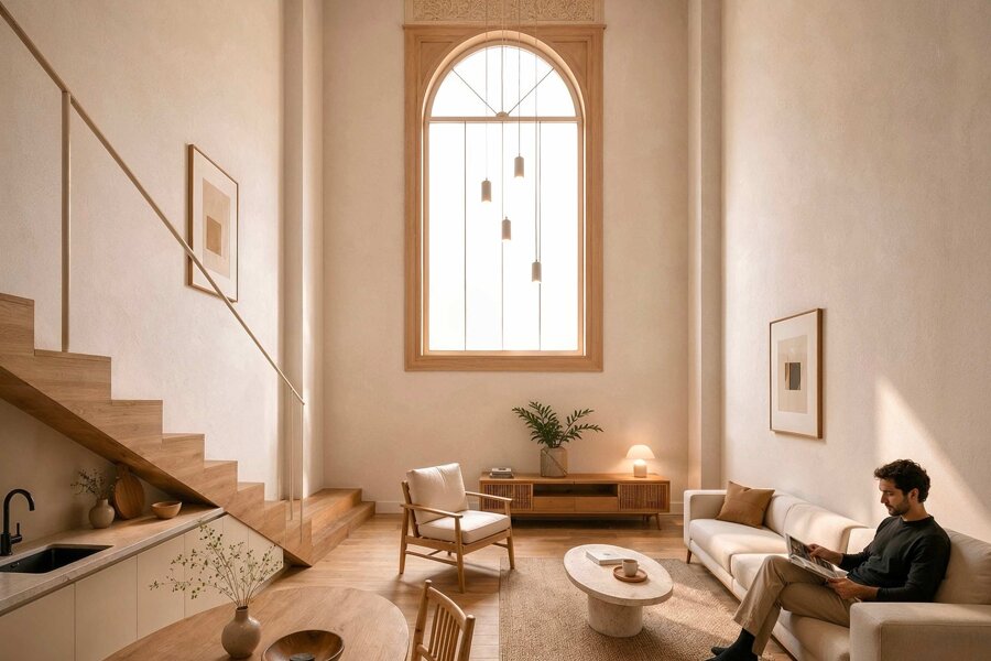 Projet Réhabilitation d'un théâtre en logements réalisé par un architecte Archidvisor