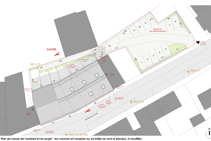Projet Réhabilitation de bureaux en 13 logements – Les Andelys réalisé par un architecte Archidvisor