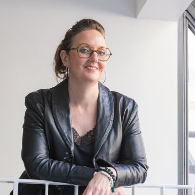 Photo de Anne BURON architecte de l'agence ANAMORPHOSES