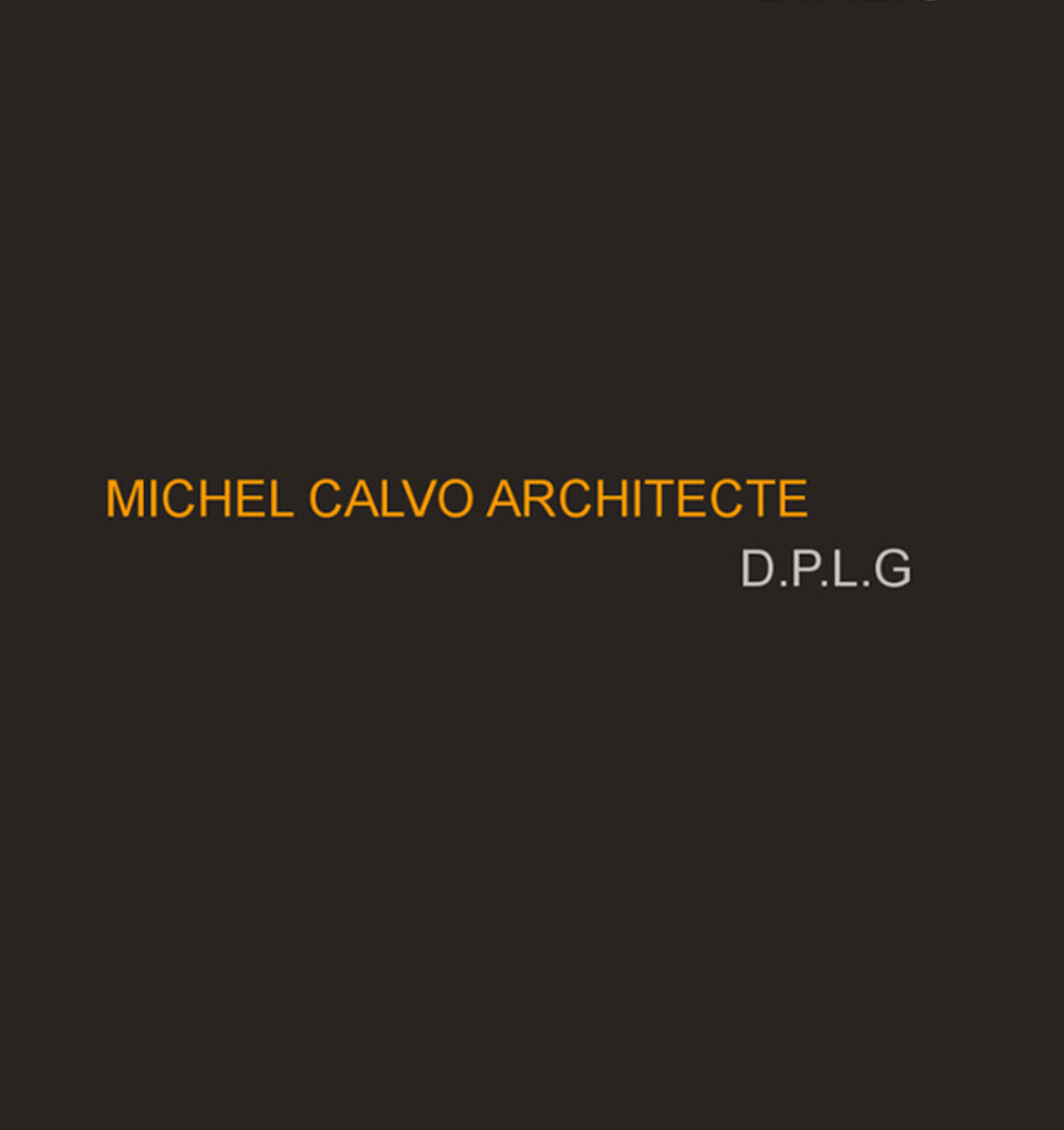 Michel Calvo Architecte