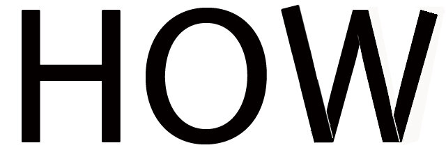 HOW sas d'architecture