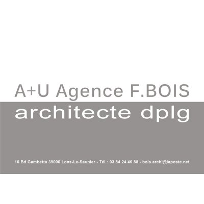 A+U Agence F.BOIS architecte