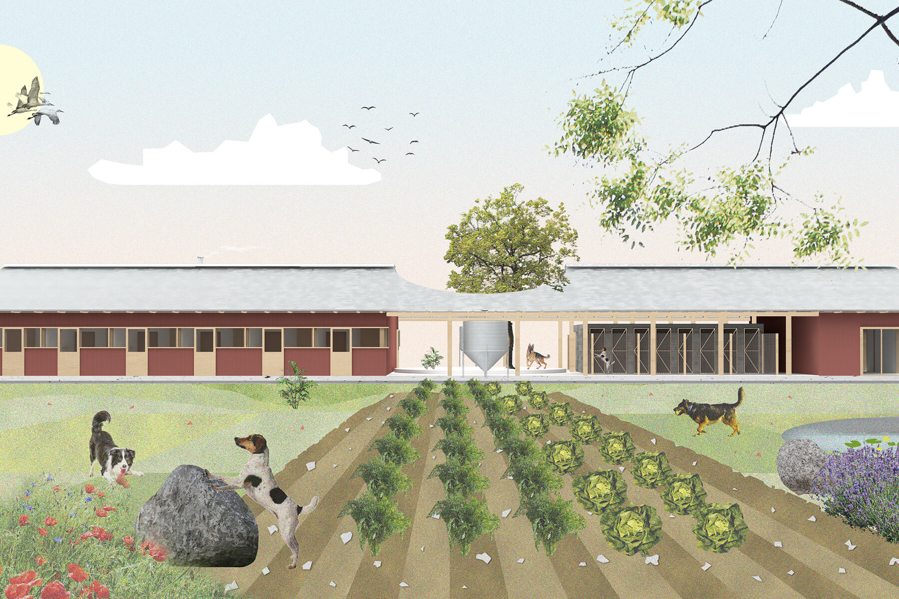 Photo Couverture de rural. - Réalisations architecte Archidvisor