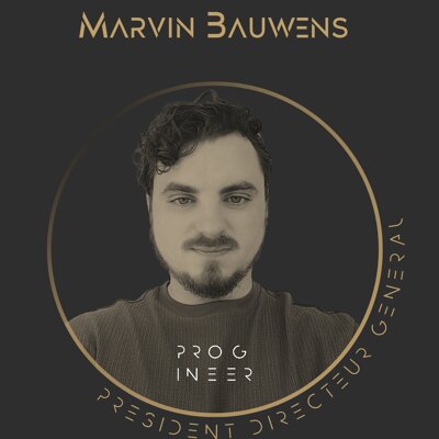 Photo de Marvin Bauwens maître d'oeuvre de l'agence Progineer