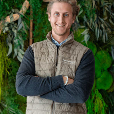 Photo de Hugo Majewski décorateur de l'agence Verdoyant